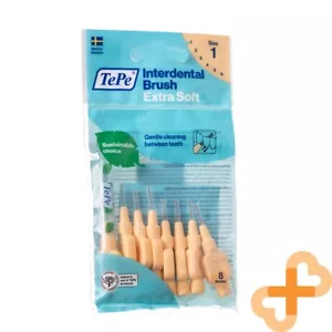 TePe Extra Soft Interdental Zahnbürste 0.45 MM Orange 8 Stück Größe 1 - Bild 1 von 22