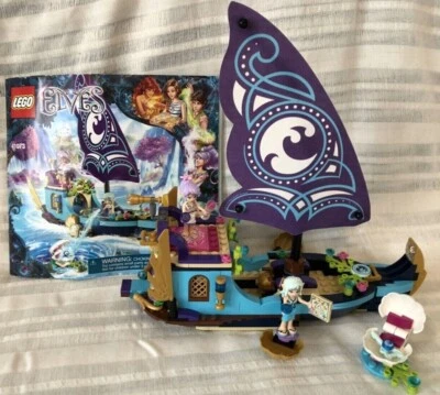 Lego Elves 41073 Naida's Epic Adventure Ship 100% Completo con Instrucciones Foto 1 de 3