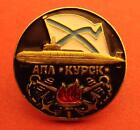 Russian Navy Kursk K-141 Nuclear Submarine Disaster Memorial Badge Brass Enamel
