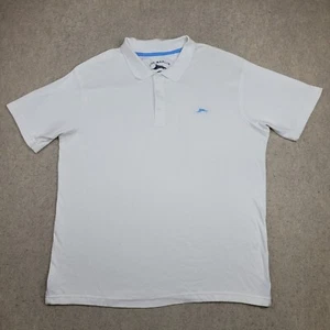 Joe Marlin Relaxed Fit Polo Shirt Short Sleeve Marlin Embroidered XL Hawaiian - Picture 1 of 10