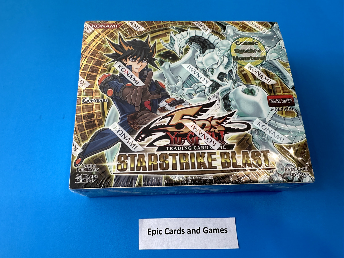 Yu-Gi-Oh! TCG Starstrike Blast Sealed Collectible Card Game Yu-Gi-Oh! TCG Starstrike Blast Sealed Collectible Card Game