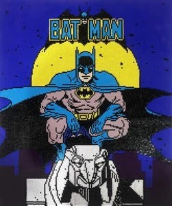 Diamond Dotz Kit 5D 2D Gem DC BATMAN 47 x 57cm Super Hero Bat Man Superhero - Picture 1 of 1
