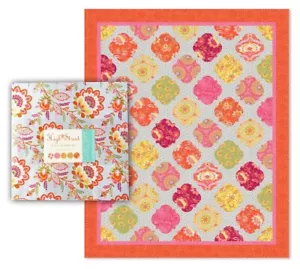 OOP HIGH STREET by Lily Ashbury for Moda. Layer Cake 42 x 10 inch squares - Picture 1 of 4