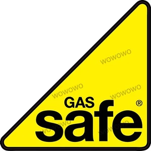 Gas Safe sticker safety sign decal home trailer cafe shop business gas fitter - Picture 1 of 1