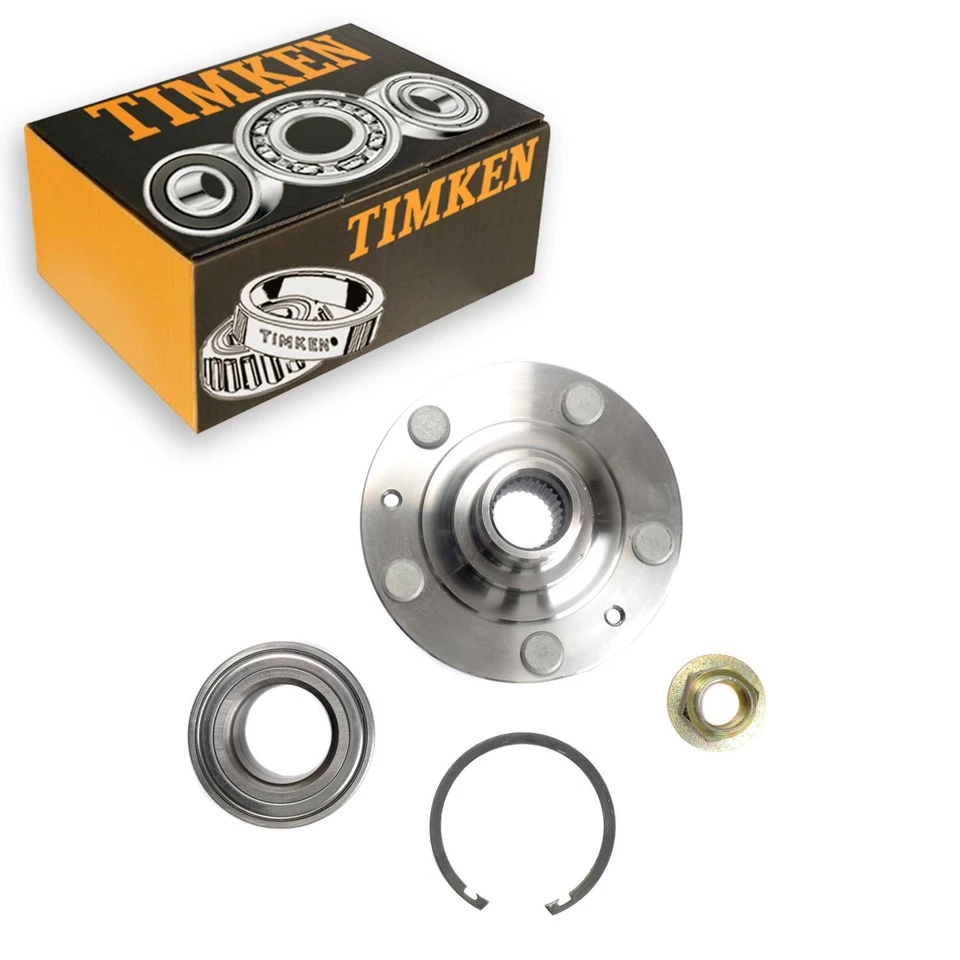 Conjunto de cojinete de rueda y buje delantero Timken para Lincoln MKZ 2007-2012 Foto 1 de 4