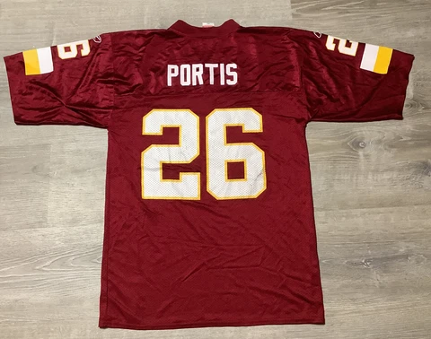 Clinton Portis NFL Players Medium Washington Redskins Jersey Cover