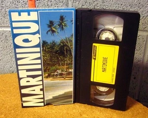 MARTINIQUE French documentary VHS travel Caribbean Sea 1991 France - Imagen 1 de 2
