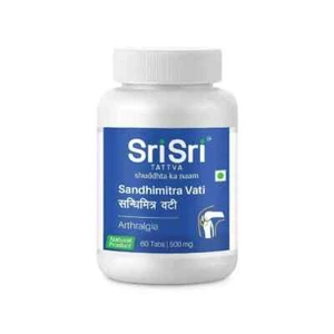 Sri Sri Tattva, Sandhimitra Vati - 60 Tablets 500 mg (pack of 1) free shipping - Picture 1 of 3