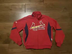 St Louis Cardinals MLB Baseball Majestic Therma Base Dugout Jacket - Women's L - Picture 1 of 5