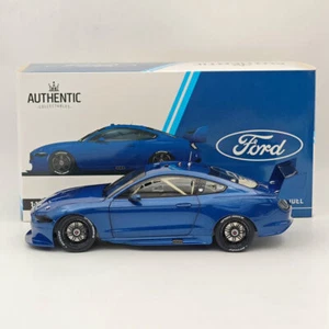 Authentic 1/18 FORD MUSTANG GT METALLIC BLUE PLAIN BODY EDITION ACD18F20PB3 Used - Picture 1 of 16