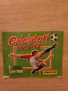 1993-94 Panini Calciatori BUSTINA SIGILLATA Sealed Pack 100% ORIGINALE - Foto 1 di 2