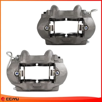 Pair Front Disc Brake Calipers For 65-66 Ford Mustang Base Mustang Shelby GT-350 Foto 1 de 4