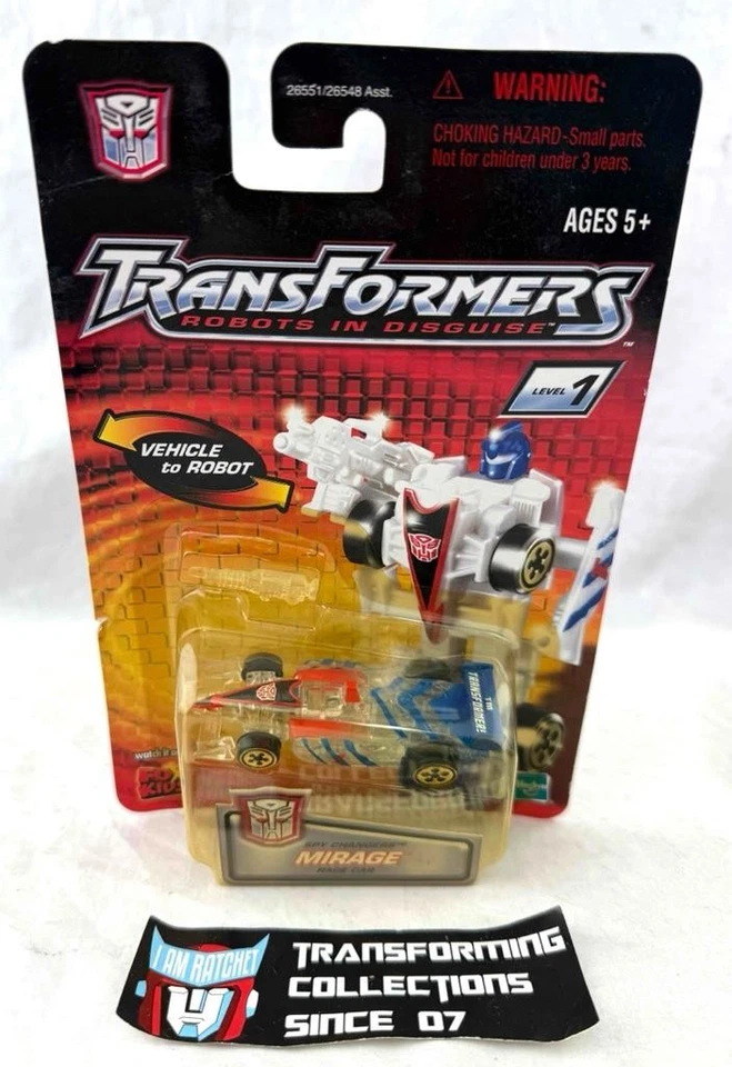 Transformers Robots In Disguise Mirage MOSC - Image 1 of 1