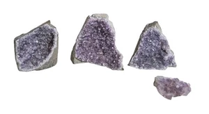 Stehende natürliche Amethyst Geode Kristall roh 2 Pfund 15 Unzen Dekor freistehend  - Bild 1 von 12