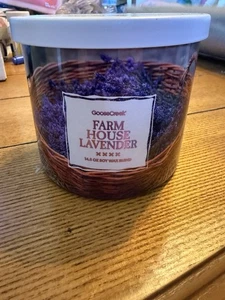 Goose Creek Farmhouse Lavender 3 Wick Candle New  - Picture 1 of 4