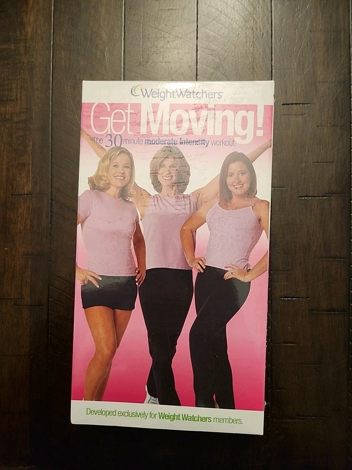  Get Moving, Weight Watchers, VHS NEW Foto 1 de 2