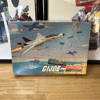 Винтажный G.I. Joe Mural Puzzle Scene This Battle Is Just The Beginning полный комплект 1985 - Изображение 1 из 2