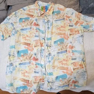 Margaritaville Men’s BBQ Shirt Hawaiian Jimmy Buffett Tropic XXL - Picture 1 of 9