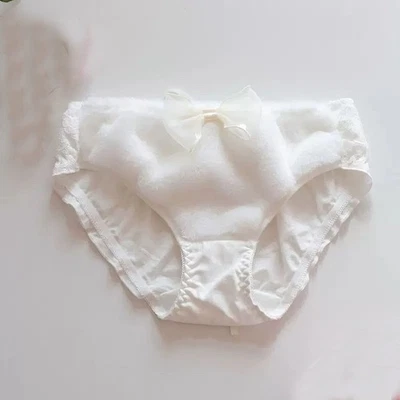 Lindo japonés Niñas Ropa Interior Bragas Calzoncillos Dulce Imitación Piel Cálido Princesa Panty Foto 1 de 4