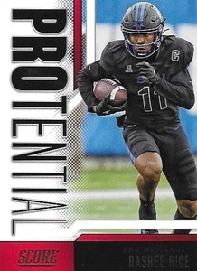 2023 Score - Protential #22 Rashee Rice (RC) - Picture 1 of 2