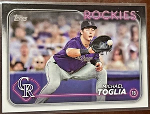 Michael Toglia #626 Colorado Rockies Serie 2 Topps 2024 - Imagen 1 de 2