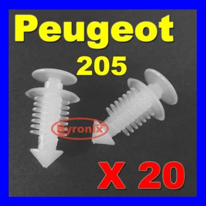 PEUGEOT 205 GTI PORTELLONE POSTERIORE INTERNO CLIP FISSAGGIO PLASTICA 6996.45 X20 - Foto 1 di 1
