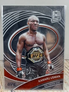2021 Panini UFC Spectra Kamaru Usman Near Mint - Bild 1 von 6