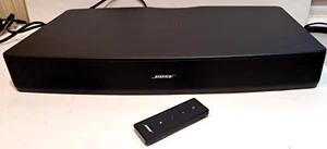 BOSE SOLO TV SOUND BAR SYSTEM WITH POWER CORD WITH REMOTE 410376 - Picture 1 of 6