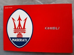Catalogo Maserati Ghibli di Roberto Piatti  - Foto 1 di 1