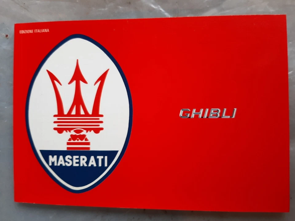 Catalogo Maserati Ghibli di Roberto Piatti  - Immagine 1 di 1