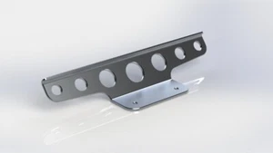 Tamiya Hotshot, Hotshot 2 and Super Hotshot Aluminium Front Bumper #3 - Picture 1 of 4