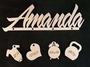 Baby Name with birth info Cute sign for Nursery. Home Decor Crafts - Picture 1 of 2