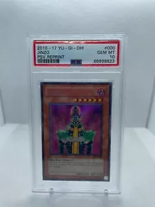 Yugioh Jinzo PSV PSA 10 Pharaoh's Servant 2010 2017 reimpresión Joey - Imagen 1 de 2