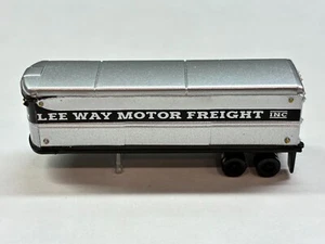 CMW Mini-Metals Semi Truck Box Trailer Lee Way Motor Freight Inc N-Scale - Picture 1 of 6