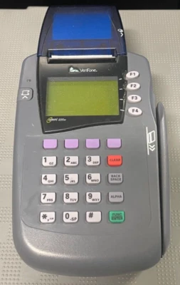 Terminal de pago con tarjeta de crédito con pantalla LCD portátil Verifone Omni 3200SE Foto 1 de 4