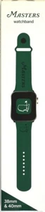 2023 MASTERS (GREEN) APPLE WATCH SILICONE WATCHBAND 38/40 from AUGUSTA NATIONAL - Picture 1 of 1