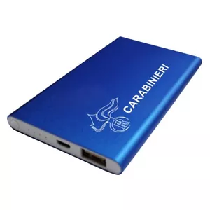 Power bank Powerbank Carabinieri Militare Cc Rossa Nera Italian Military . - Foto 1 di 1