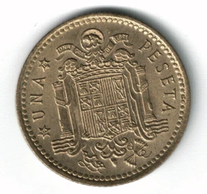1975 (1978) 1 Peseta Coin - Juan Carlos I Madrid Mint | KM# 806 UNC - Picture 1 of 2