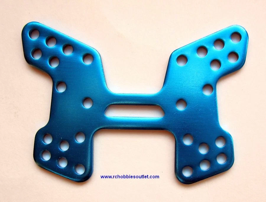 06014  Blue Rear Shock Tower HSP, Redcat, HIMOTO ETC - Image 1 of 1