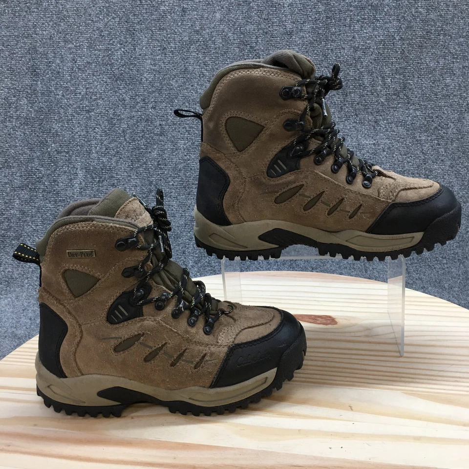 Cabelas Botas de Senderismo Mujer 7 D Dry Plus Cuero Marrón Aislante Mediados 83-0534 Foto 1 de 4