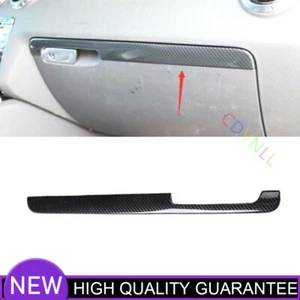 Ajuste para Audi TT 2008-2014 fibra de carbono coche copiloto tablero tira decoración moldura - Imagen 1 de 8