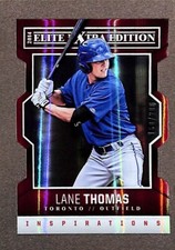 2014 Panini Elite Extra Edition Inspirations Die-Cuts #28 Lane Thomas /200