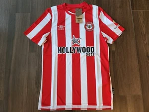 Camiseta deportiva de fútbol americano en casa de Brentford FC 22/23, nueva con etiquetas, Umbro - Imagen 1 de 6