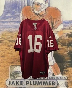 Jake Plummer Authentic Arizona Cardinals Puma NFL Jersey Sz 54 - Picture 1 of 10