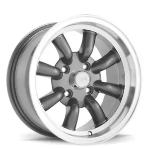 15 inch 15x7 Konig 35A REWIND Graphite wheels rims 4x100 +40 - Picture 1 of 1