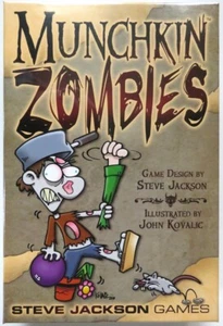 MUNCHKIN ZOMBIES 1481 Dungeon Adventure Card Game Steve Jackson sealed 1st/3rd - Picture 1 of 2