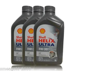 Shell Helix Ultra Professional AF 5W 30 3x1 Liter Motoröl Ford A5/B5 WSS 913-D - Bild 1 von 3