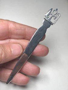 Egyptian Sterling Silver Letter Opener Bookmark combination - Picture 1 of 5