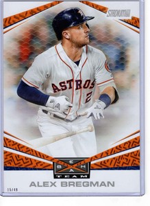 Alex Bregman 2019 Topps Stadium Club Beam Team 5x7 #BT-19 /49 Astros 