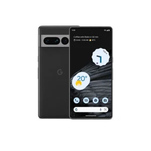 Google Pixel 7 Pro Unlocked Android 5G Smartphone 12GB RAM 128GB Storage - Black - Afbeelding 1 van 5